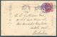 1906 Japan Canal Otsu Postcard. Yokohama - Seattle USA - Covers & Documents