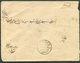 1913 Persia Ahmad Shah 6ch Cover. Recht - Hamadan - Senneh - Iran