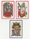 Chine.Lot De 7 Petits Calendriers Chinois Plastifiés.1981. - Petit Format : 1981-90