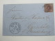 1860 ,Brief  Mit Nummernstempel  Aus Kopenhagen - Storia Postale