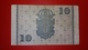 D-0295. Sweden 10 KRONOR 1944 RED NUMBERS !! - Suède