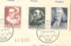 Nederland - 1938 - Zomerserie Op Sluis FDC Van Enkhuizen Naar Cleveland Ohio / USA - Brieven En Documenten