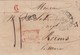 LETTRE ALLEMAGNE -FRANKFURT 2.8.1832 POUR REIMS - TAXE PLUME 11 - ENTREE ROUGE ALLEMAGNE PAR FORBACH- TTR2 6  / R176 - 1801-1848: Précurseurs XIX