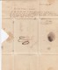 LETTRE ALLEMAGNE - Dr SEILLER BERLIN 5.3.1840. MONTBELIARD -TAXE PLUME 26 - ENTREE PRUSSE 2 FORBACH-MOIS A L'ENVERS/R182 - 1801-1848: Précurseurs XIX