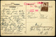 ROMANIA 1945. Censored Postcard , Sibiu - Autres & Non Classés