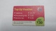 India-top Up Voucher Card-(37f)-(rs.30)-(bangalore)-(8/2014)-used Card+1 Card Prepiad Free - Inde