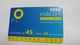 India-top Up-tata Indicom Card-(38i)-(rs.45)-(new Delhi)-(2/2008)-used Card+1 Card Prepiad Free - India