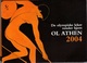 OLYMPIC GAMES Of ATHENS 2004. Folder Containing 2 Coins 1$ British Virgin Islands + 2€ From Greece - Britse Maagdeneilanden