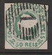 PORTUGAL - N° 3  Obl  (1853) Dona Maria II - 50r Vert - Gebraucht