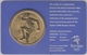 @Y@  Australië     Penning  Nr 1 Olympic Games  Atheletics   In Coincard - Pièces écrasées (Elongated Coins)