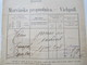 Österreich / Bosnien 1917 Dokument Viehpaß Mit Fiskalmarke / Steuermarke Gestempelt L1 Tuzla Bosnien Hercegovina - Briefe U. Dokumente