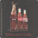 1 Viltje Coca Cola - Sous-bocks