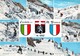 Cartolina Monte Bianco Cordate 8 Vedute  (Aosta) - Altri & Non Classificati