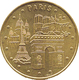 TOUR EIFFEL ARC DE TRIOMPHE NOTRE DAME 75 PARIS 4 MONUMENTS MÉDAILLE MONNAIE DE PARIS 2006S JETON MEDALS TOKENS COINS - 2006