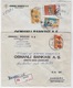 TURQUIE,TURKEI TURKEY COLOR  EROR STAMPS ,USED COVERS - Lettres & Documents