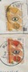 TURQUIE,TURKEI TURKEY COLOR  EROR STAMPS ,USED COVERS - Covers & Documents