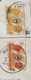 TURQUIE,TURKEI TURKEY COLOR  EROR STAMPS ,USED COVERS - Lettres & Documents