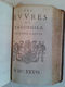 Delcampe - Théophile De Viau - Oeuvres De Theophile, Divisées En Trois Parties - 1636 - Ante 18imo Secolo