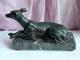 Delcampe - Levrier Couché Bronze - XIXe - Superbe Exécution Et Patine - Bronzes