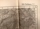CARTE ETAT MAJOR ALLEMAND Guerre 14.18  Ville  CHALONS  IGNY LE JARD  VERNEUIL 1915 Carte General Des Armees - Documenti
