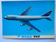 AIRLINE ISSUE / CARTE COMPAGNIE        BOAC  B 747 100 - 1946-....: Ere Moderne