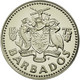 Monnaie, Barbados, 25 Cents, 1975, Franklin Mint, FDC, Copper-nickel, KM:13 - Barbados (Barbuda)