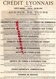 37- TOURS- RARE DOUBLE LETTRE CREDIT LYONNAIS 39 RUE NATIONALE- BANQUE 1894 - Banque & Assurance