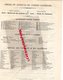 37- TOURS- RARE DOUBLE LETTRE CREDIT LYONNAIS 39 RUE NATIONALE- BANQUE 1894 - Bank En Verzekering