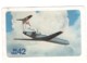 1191 Soviet Russia Airlanes YAK 42 1989 Aeroflot - Small : 1981-90