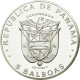 Monnaie, Panama, 5 Balboas, 1975, U.S. Mint, FDC, Argent, KM:40.1a - Panamá
