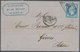 FRANCE - Folded Letter From Lyon 23.4.1958 - 1853-1860 Napoléon III