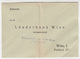 Landerbank Wien Letter Cover With Invite & Response Cover Travelled 1942 Meter Stamp B181215 - Briefe U. Dokumente