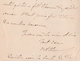 L.A.S. Lionel D'ALBIOUSSE (1827-1919) - Historien D'UZES - Abonnement Au Journal "Le Chatiment" - Autres & Non Classés