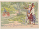 Chromo Publicité, 1897 - Vélocipèdes "MICHAUX" , Paris -  Cycles, Véhicules Automobiles - Altri & Non Classificati