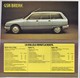 Catalogue Citroën 1980 - Auto's