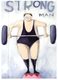 (777) Australia - Avanti Postcard - Strong Man (weight Lifting) - Halterofilia