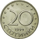Monnaie, Bulgarie, 20 Stotinki, 1999, Sofia, SUP, Copper-Nickel-Zinc, KM:241 - Bulgarije