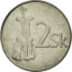 Monnaie, Slovaquie, 2 Koruna, 1995, TTB, Nickel Plated Steel, KM:13 - Slowakei