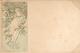Mucha, Alfons Frau Jugendstil Künstler-Karte I-II (fleckig) Art Nouveau - Non Classificati
