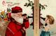 Weihnachtsmann Kind Telefon Präge-Karte I-II Pere Noel - Santa Claus