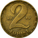 Monnaie, Hongrie, 2 Forint, 1979, TTB, Laiton, KM:591 - Hongrie