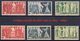 Schweiz Symbolische Bilder 1942: Gummi Gelb & Weiss Zu 216-218 W+x Mi 328-330 W+x Yv B+C313-5 ** MNH (Zu CHF 300.00) - Ungebraucht