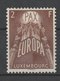 MiNr. 572 Luxemburg 1957, 16. Sept. Europa. - Ungebraucht