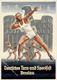 Propaganda WK II Breslaus Deutsches Turn U. Sportfest Künstler-Karte I-II - Weltkrieg 1939-45