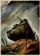 Propaganda WK II Italien Panzer Künstlerkarte I-II Réservoir - Weltkrieg 1939-45