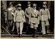 Hitler WK II Mussolini, Göring, Heß U. Ciano Foto AK I-II - Weltkrieg 1939-45