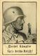 WK II SA Opferkarte Werdet Kämpfer  Für's Dritte Reich Künstler-Karte I-II - Weltkrieg 1939-45