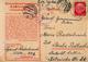 KZ-SACHSENHAUSEN - Zensierte KZ-Postkarte Oranienburg 3.8.1940 - Senkr. Gefaltet- Randmängel III - War 1939-45