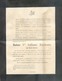 2c. ADOLPHE Obl. Dc ETTELBRUCK  Sur Faire-part De Deuil (Guillaume HARTMANN Goedert) Le 31-07-1900 Vers Birtrange  - 134 - 1895 Adolphe De Profil