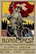 Fahrrad Bundesfest Des Schweiz. Radfahrer Bundes 1908 I-II (Klebereste RS) Cycles - Trains